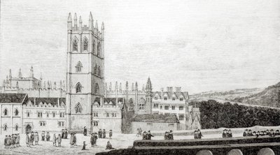 Collège de Magdalen, Oxford au 17ème siècle - English School